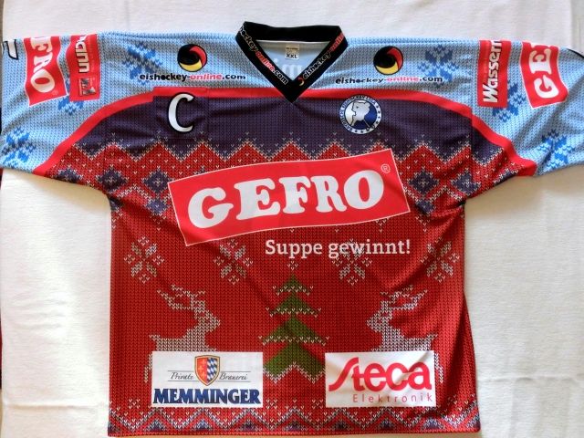 ECDC Memmingen Trikots Gameworn