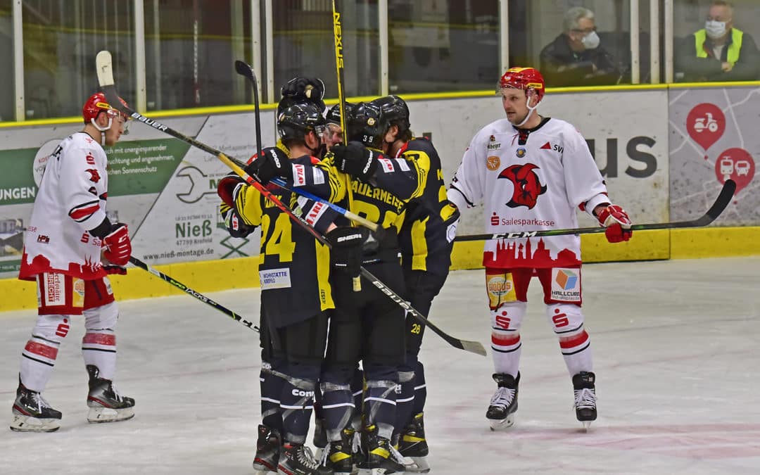 Krefelder EV81 U23 vs. Saale Bulls Halle  04.12.2020