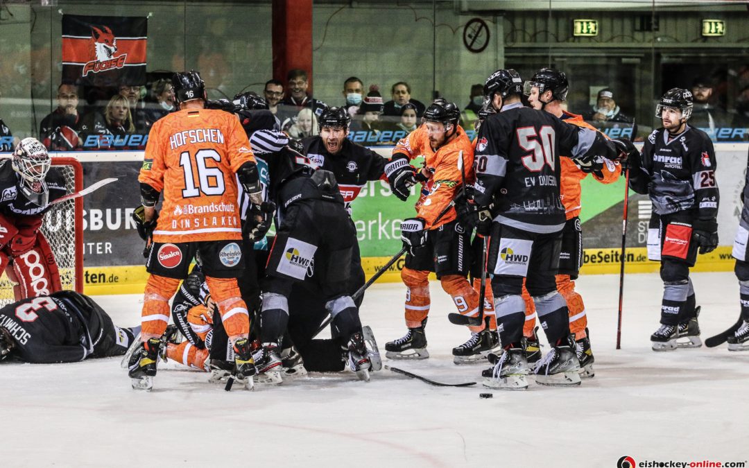 EV Duisburg vs Dinslaken Kobras 17.10.2021