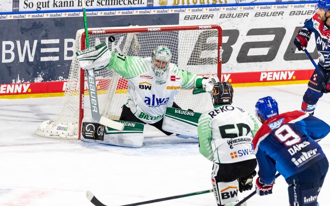 Adler Mannheim vs. Bietigheim Steelers 17.10.2021