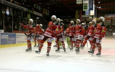 Eispiraten Crimmitschau vs. Kassel Huskies am 17.10.2021