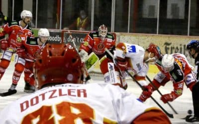 Eispiraten Crimmitschau vs. EV Landshut am 26.12.2021