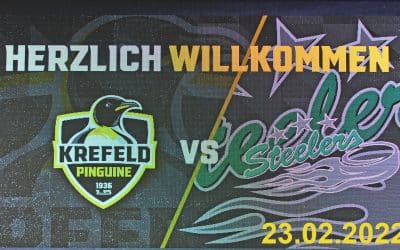 Krefeld Pinguine vs. Bietigheim Steelers 23.02.2022