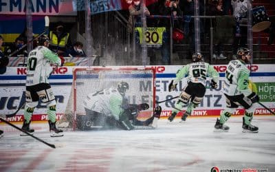 50. Spieltag Nürnberg Ice Tigers vs Bietigheim Steelers 02.03.2022 1-5