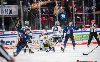 57.Spieltag Nürnberg Ice Tigers vs Krefeld Pinguine 20.03.2022 6-2