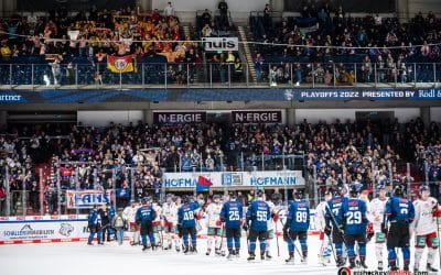 Pre Play Off Spiel III Nürnberg Ice Tigers vs Düsseldorfer EG 08.04.2022 1-3
