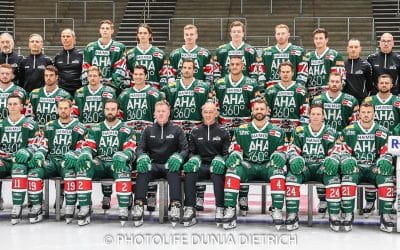 AEV kompletter Kader on and off ice 2022/2023