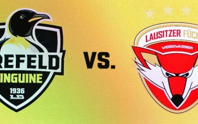 Krefeld Pinguine vs. Füchse Weißwasser 25.09.2022