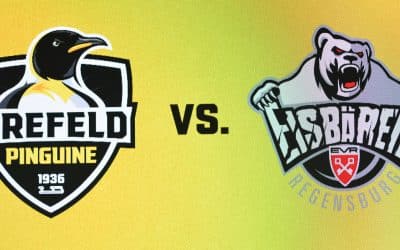 Krefeld Pinguine vs. Eisbären Regensburg 18.09.2022