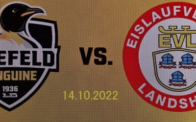 Krefeld Pinguine vs. EV Landshut 14.10.2022