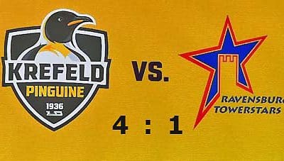 Krefeld Pinguine vs. Ravensburg Tower Stars 01.11.2022