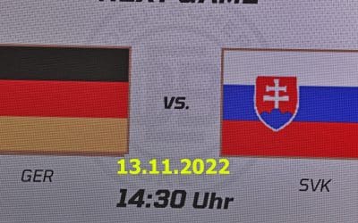 Deutschland Cup 2022: Deutschland vs. Slowakei 13.11.2022