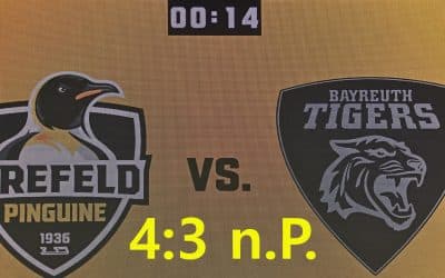 Krefeld Pinguine vs. Bayreuth Tigers 04.12.2022