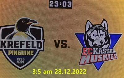 Krefeld Pinguine vs. Kassel Huskies 28.12.2022