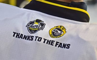 Krefeld Pinguine vs. Lausitzer Füchse Weißwasser 23.12.2022