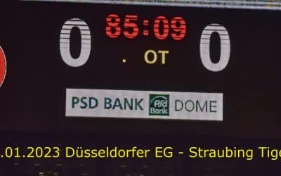 Düsseldorfer EG vs. Straubing Tigers 04.01.2023