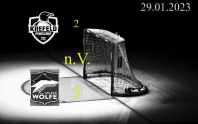Krefeld Pinguine vs. Selber Wölfe 29.01.2023