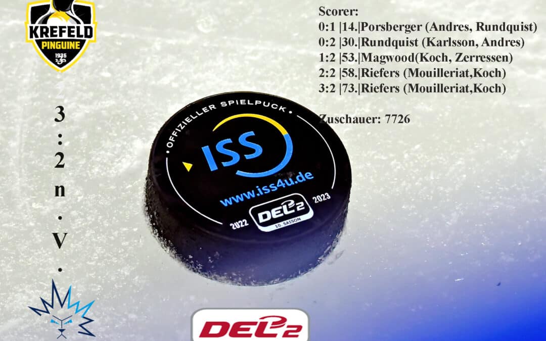 1/4 Finale PO Sp.3 Krefeld Pinguine vs. Dresdner Eislöwen 19.03.2023
