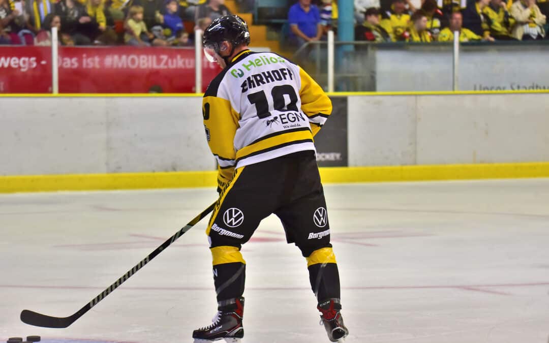 Erster Test der Krefeld Pinguine gegen die Löwen Frankfurt 12.08.2023