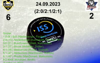 Krefeld Pinguine vs. Kassel Huskies 24.09.2023