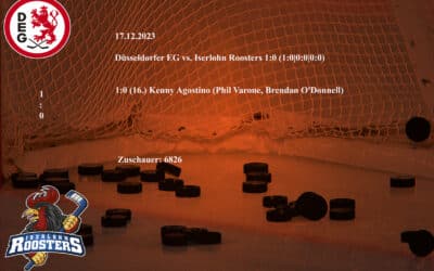 Düsseldorfer EG vs. Iserlohn Roosters 17.12.2023