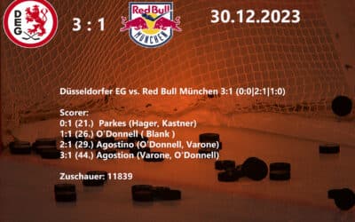 Düsseldorfer EG vs. Red Bull München 30.12.2023