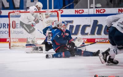 35. Spieltag Nürnberg Ice Tigers vs Adler Mannheim 4-3 OT 05.01.2024