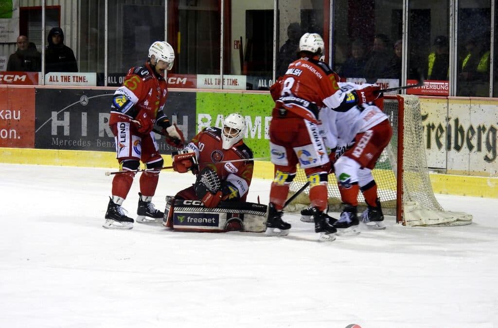 Eispiraten Crimmitschau vs. VER Selber Wölfe am 28.01.24