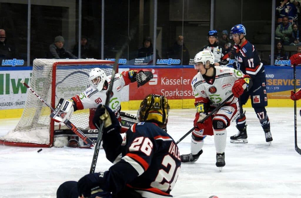 EC Kassel Huskies vs. Eispiraten Crimmitschau am 23.02.24