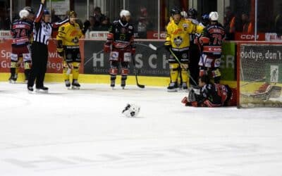 5. Spiel PO 1/4 Finale Eispiraten Crimmitschau vs. Krefeld Pinguine am 22.03.24