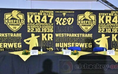 01.08.2024 Krefeld Pinguine Pressekonferenz zur neuen Saison 2024/2025