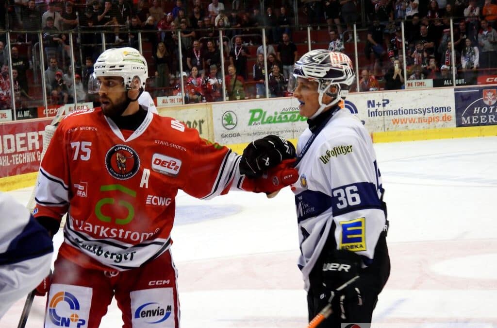 Eispiraten Crimmitschau vs. KWS IceFighters Leipzig am 25.08.24