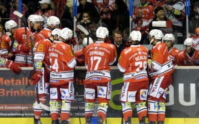 Eispiraten Crimmitschau vs. Dresdner Eislöwen am 04.10.24