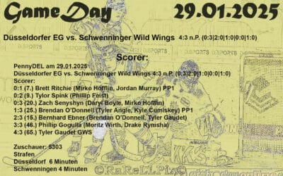 29.01.2025 Düsseldorfer EG vs. Schwenninger Wild Wings
