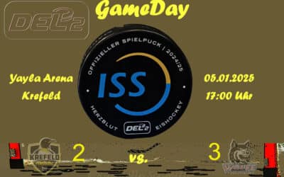 05.01.2025 Krefeld Pinguine vs. EHC Wölfe Freiburg