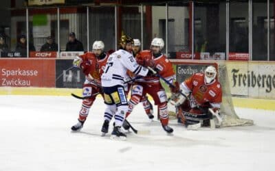 Eispiraten Crimmitschau vs. Dresdner Eislöwen am 05.01.25
