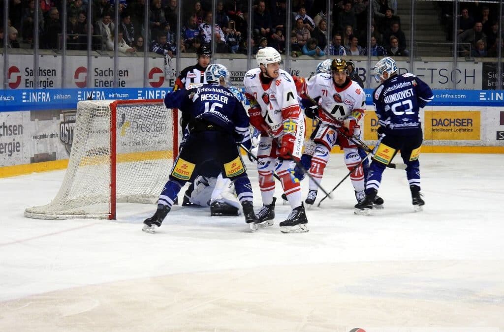 Eislöwen Dresden vs. Eispiraten Crimmitschau am 09.02.25