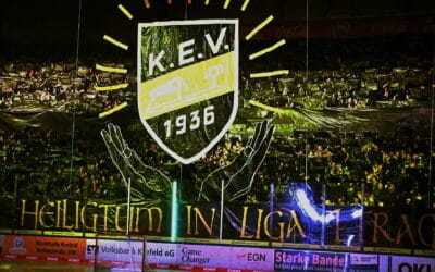 12.03.2025 1/4 Finale PO Sp.1 Krefeld Pinguine vs. Blue Devils Weiden