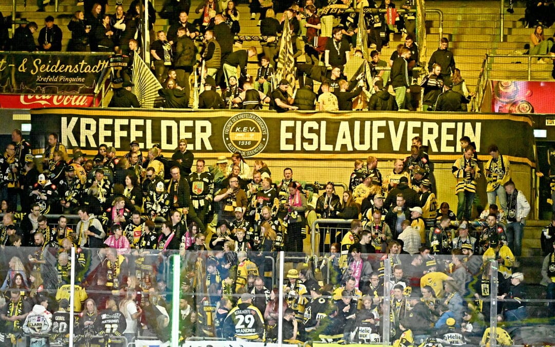 08.04.2025 DEL2  PO 1/2 Finale Sp.5 Krefeld Pinguine vs. Ravensburg Tower Stars