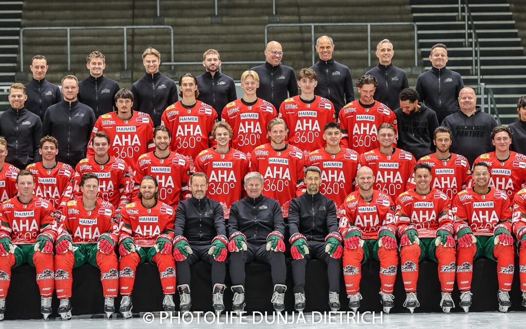 DEL-AEV Saison 2025 Mediaday (Mannschaft, Trainer, Betreuer, Physio, Neuzugänge, Goalies, Trikots..)