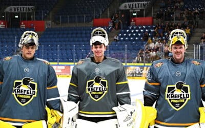 Die Saison 2025/2026 beginnt. 11.08.25 Öffentliches Eistraining der Pinguine in Krefeld Öffentliches Eistraining der Pinguine in Krefeld.