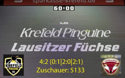 24.10.2025 Krefeld Pinguine vs. Lausitzer Füchse