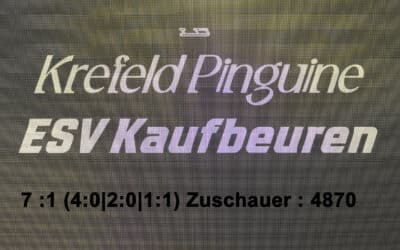 26.10.2025 Krefeld Pinguine vs. ESV Kaufbeuren