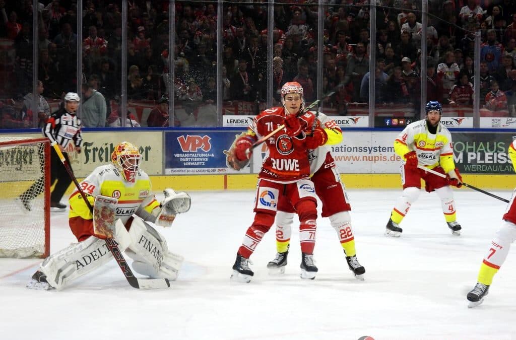 Eispiraten Crimmitschau vs. Düsseldorfer EG am 18.09.26